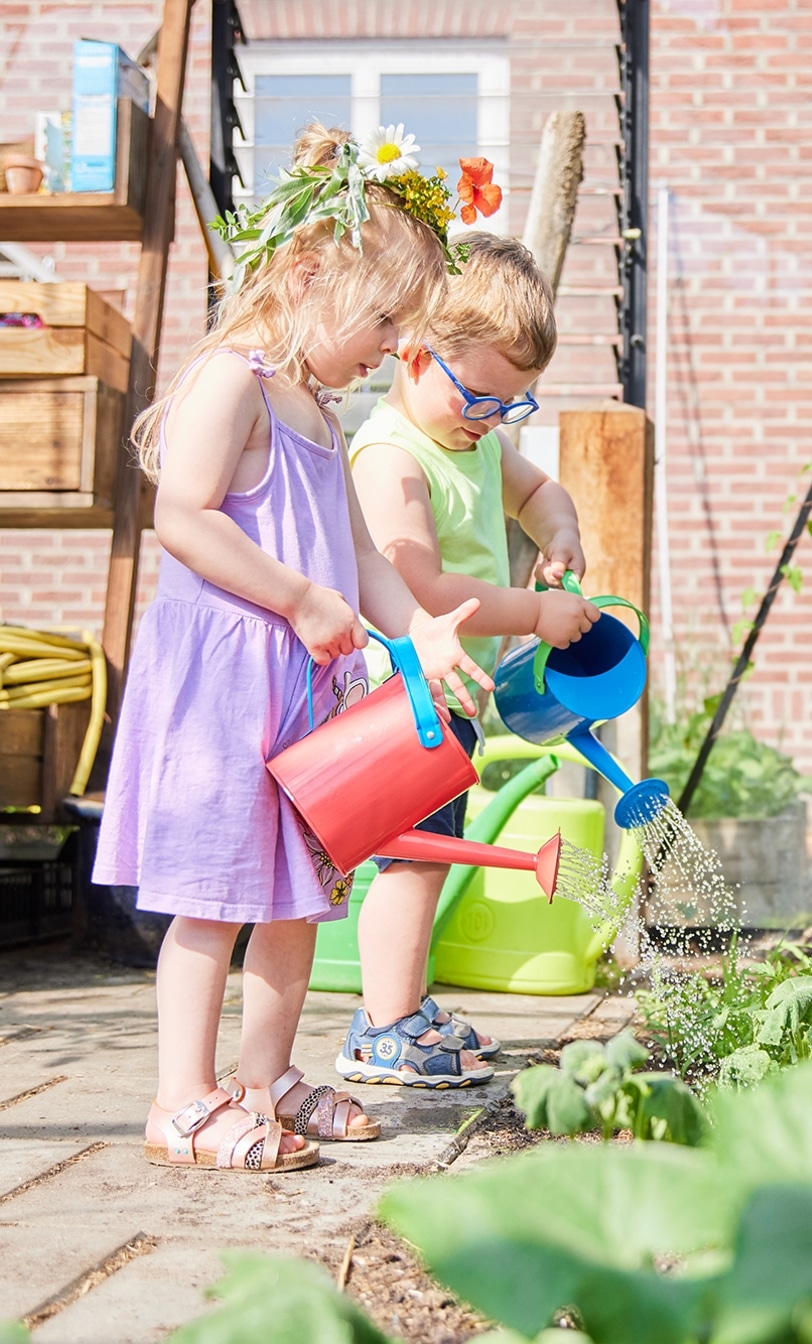 Samen ontdekken in de moestuin