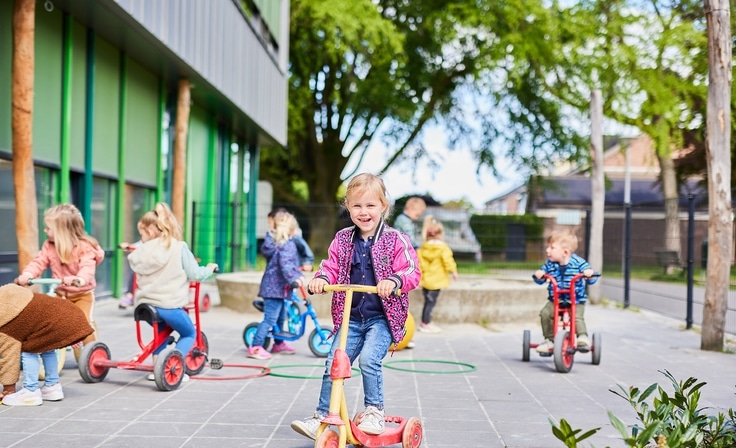 Buiten spelen bij Hummelhonk